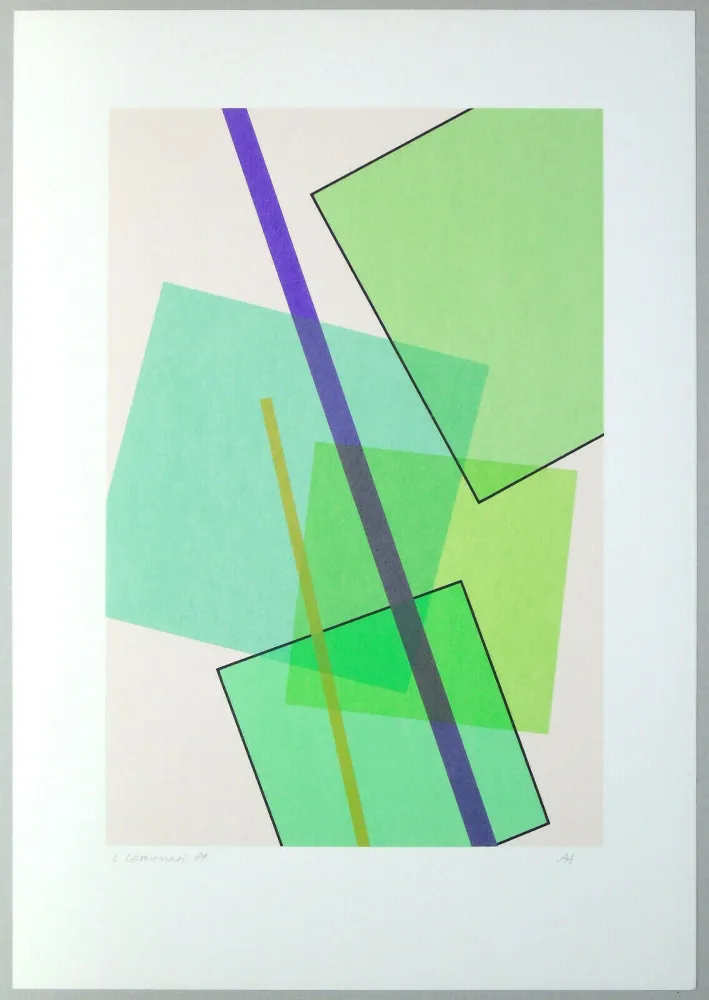 Zeefdruk Veronesi - Composizione