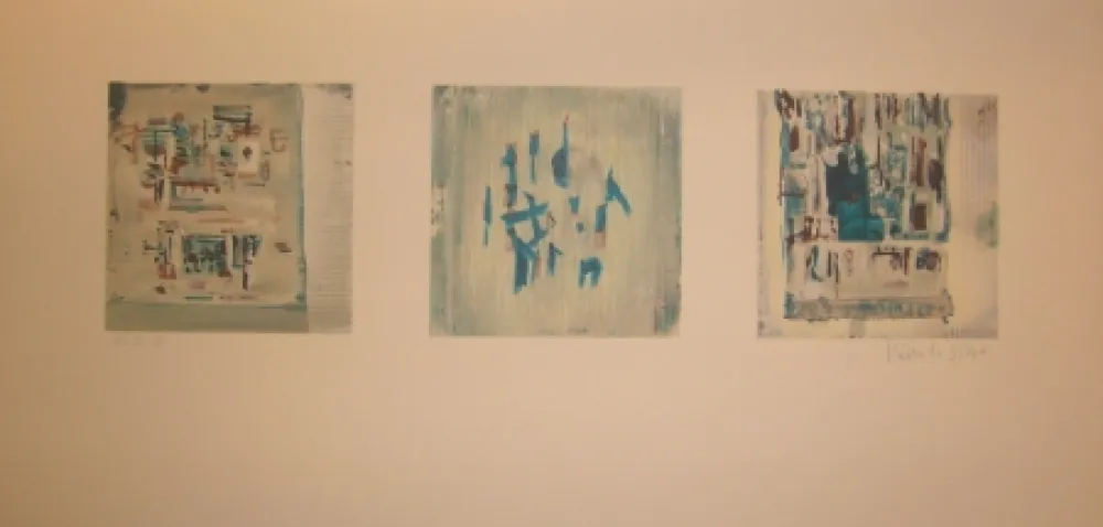 Lithografie Vieira Da Silva - Sans titre