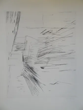 Gravure Vieira Da Silva - Untitled