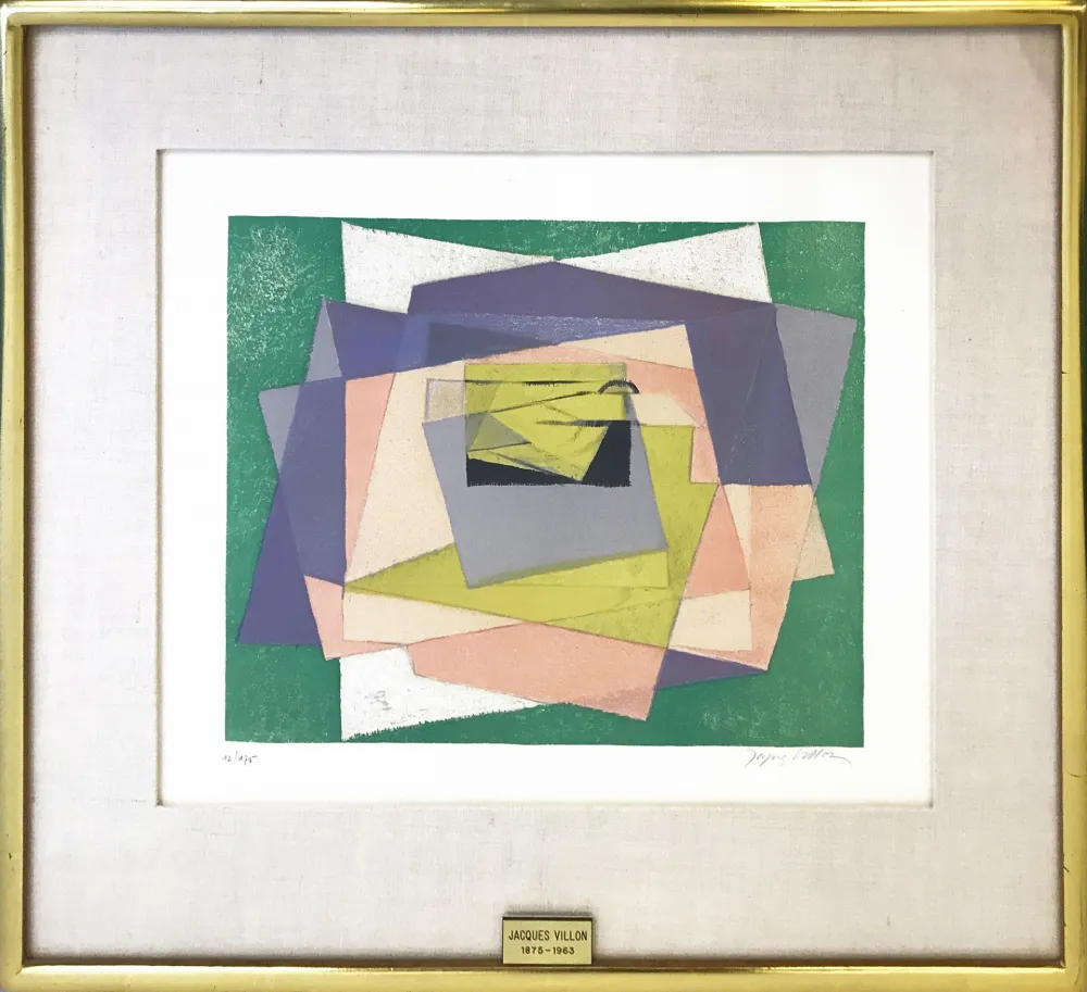 Lithografie Villon - PAPIERS