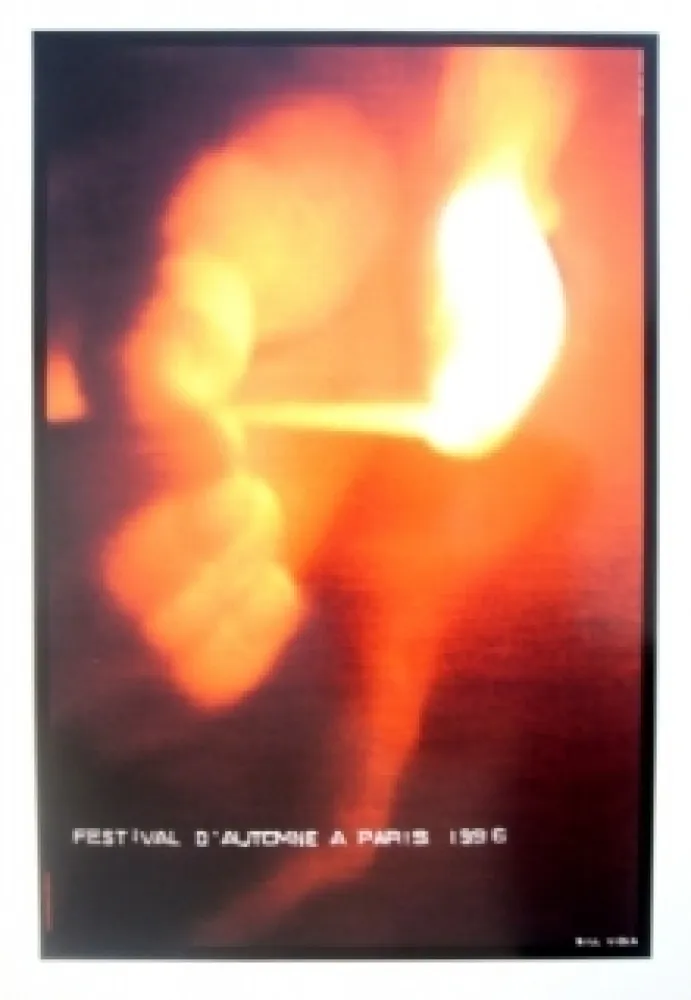 Zeefdruk Viola - Festival d'automne à Paris 1996