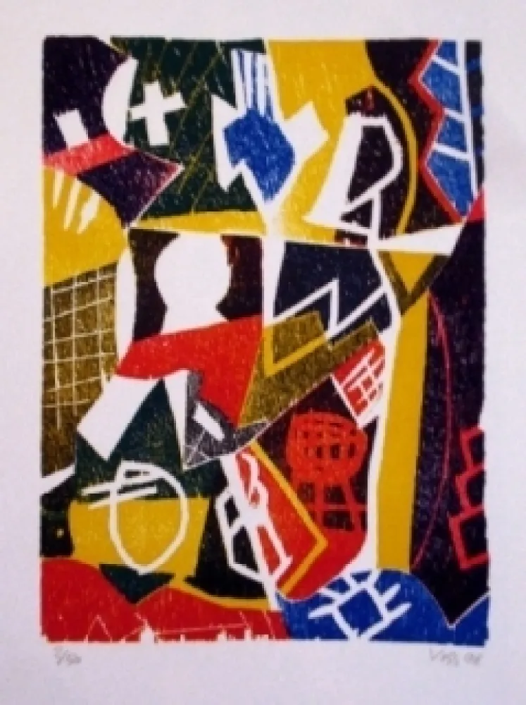 Houtsnede Voss - Freischütz