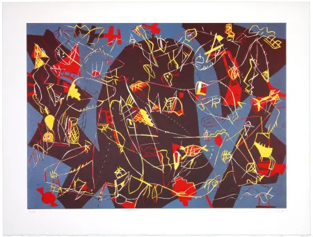 Lithografie Voss - Lucioles