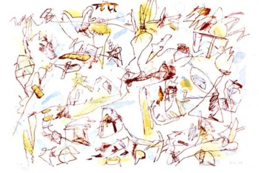 Lithografie Voss - Sans titre