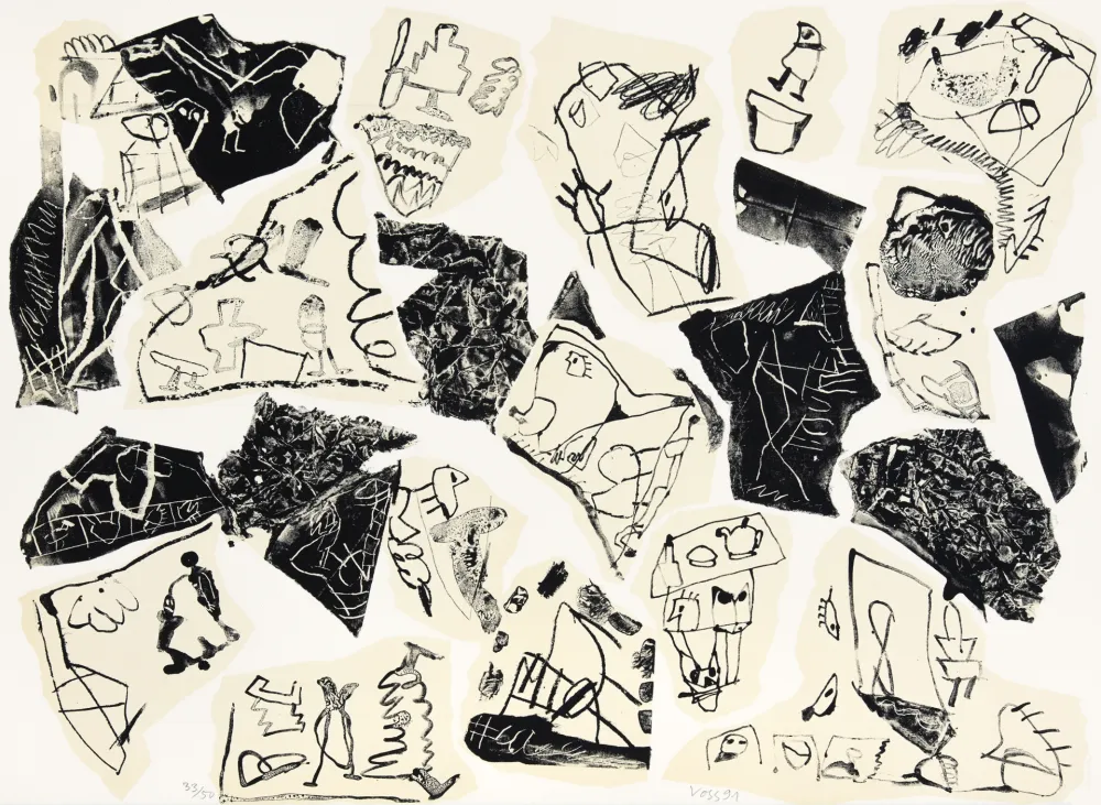 Lithografie Voss - Souvenirs