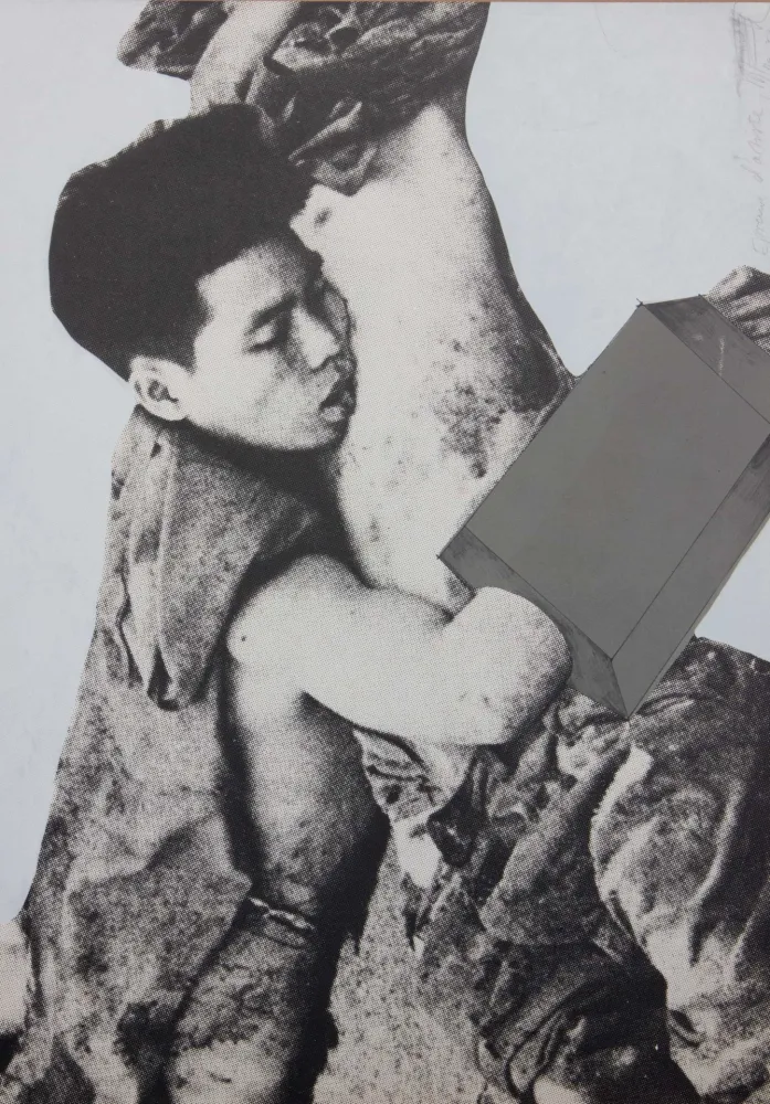 Lithografie Vostell - SENZA TITOLO