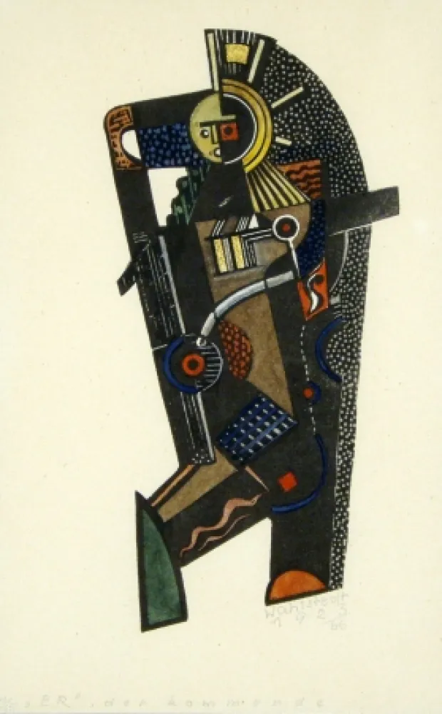 Linosnede Wahlstedt - Er, der Kommende (The one to come)