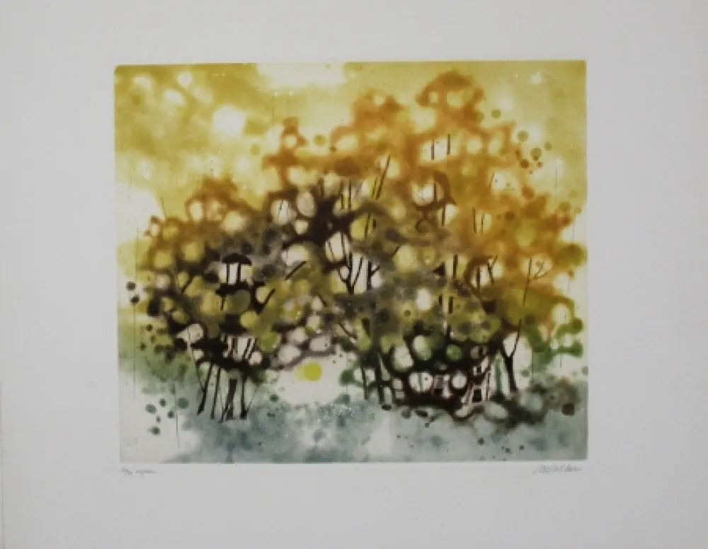 Ets En Aquatint Walker - Aspen