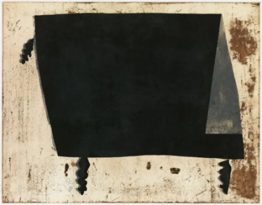 Ets En Aquatint Wang - Moon Light on the Table