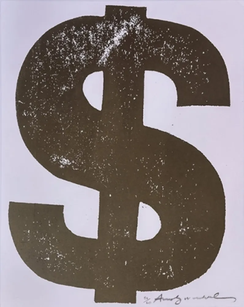 Zeefdruk Warhol - $(1) FS II.277 