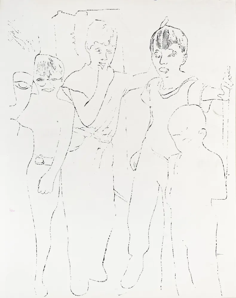 Lithografie Warhol - A Gold Book