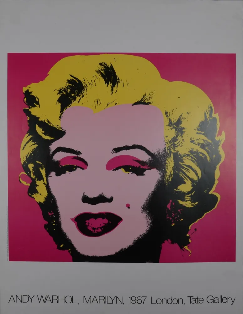 Lithografie Warhol (After) - Andy Warhol, Marilyn, 1967 – London, Tate Gallery, 1987