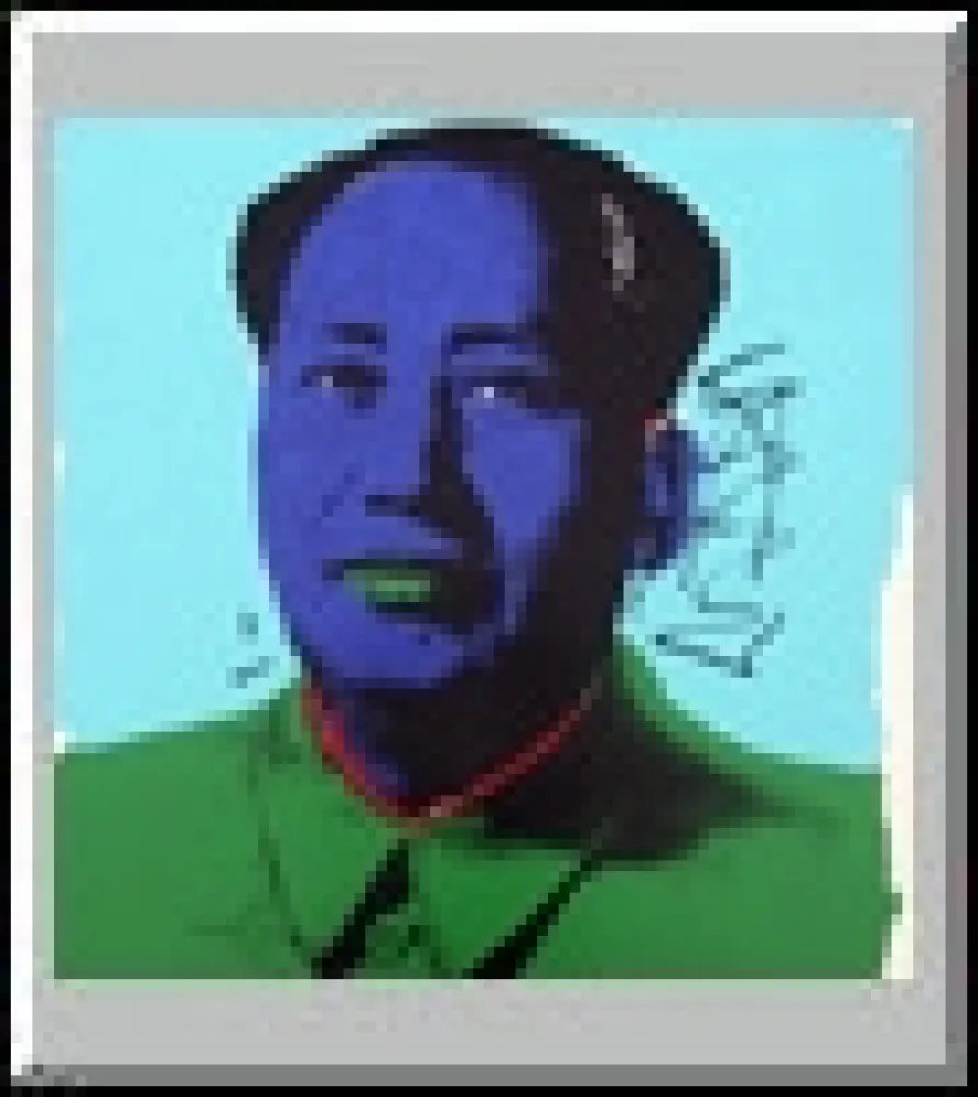 Zeefdruk Warhol (After) - Mao 