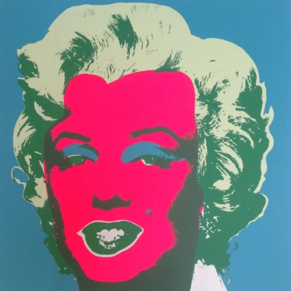 Zeefdruk Warhol (After) - Marilyn
