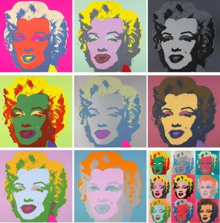 Lithografie Warhol (After) - Marilyn (Sunday B. Morning portfolio)