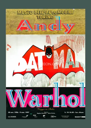 Lithografie Warhol - Andy Warhol: 'Batman Dracula' 1997 Offset-lithograph