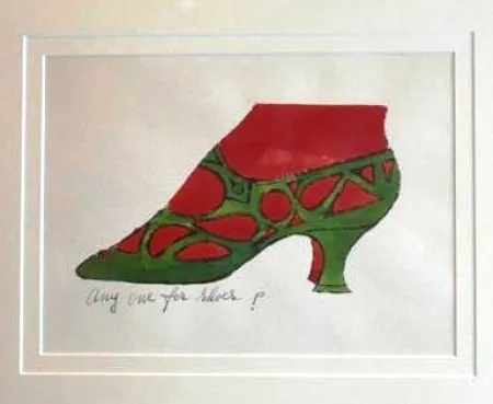 Lithografie Warhol - Anyone for Shoes - A La Recherche Du Shoe Perdu