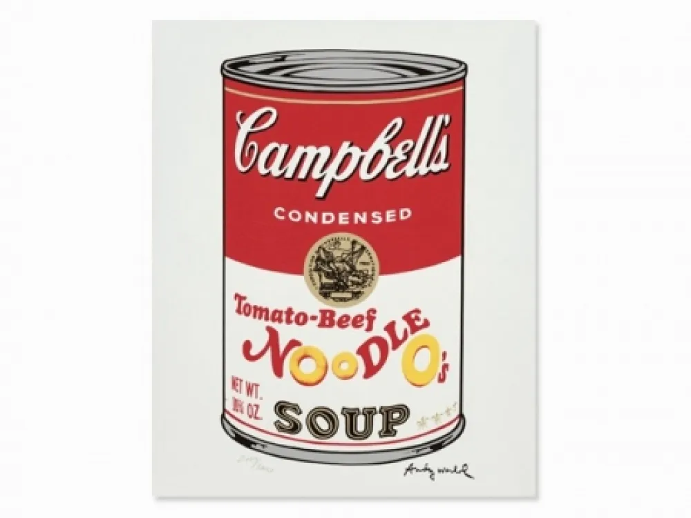 Lithografie Warhol - Campbell