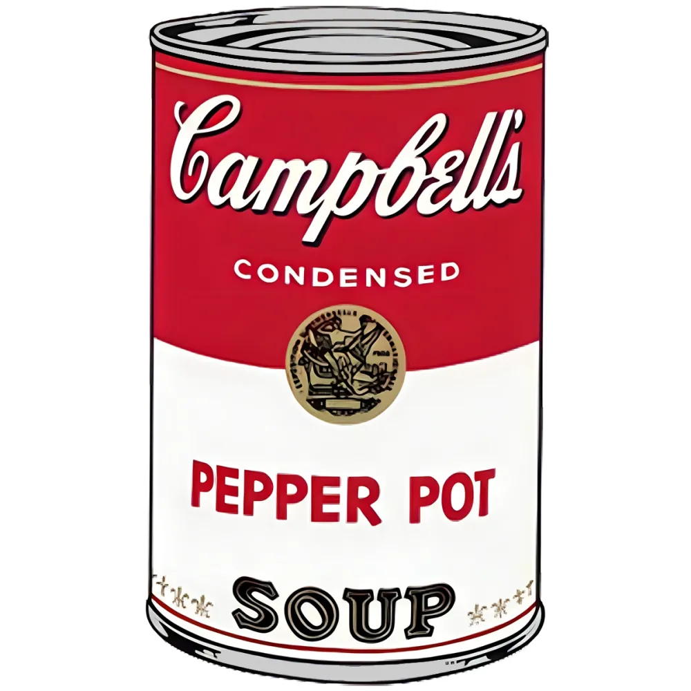 Zeefdruk Warhol - Campbell’s Soup I: Pepper Pot (FS II.51)