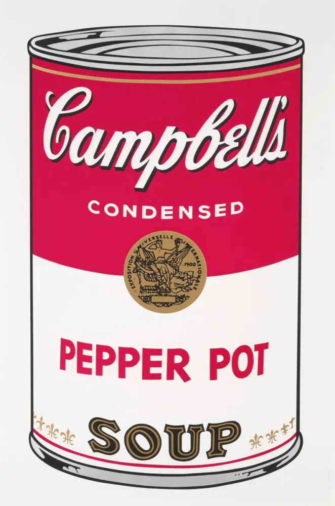 Zeefdruk Warhol - Campbell’s Soup I: Pepper Pot (FS II.51)