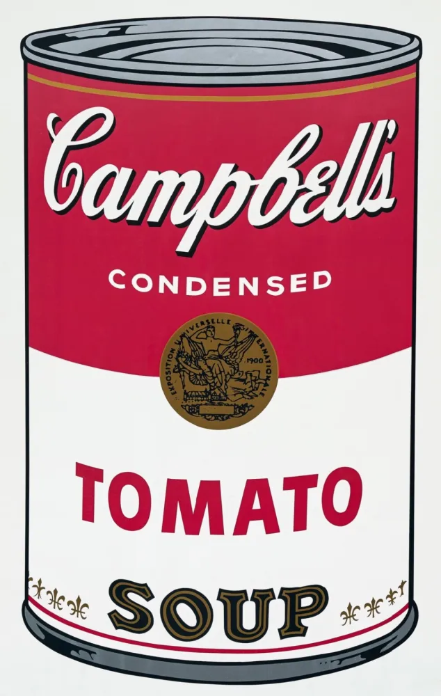 Zeefdruk Warhol - Campbell's Soup I: Tomato