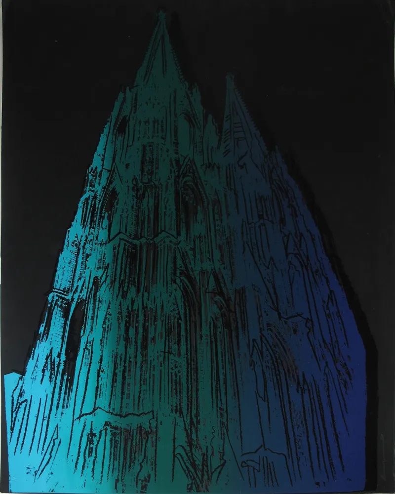 Zeefdruk Warhol - Cologne Cathedral