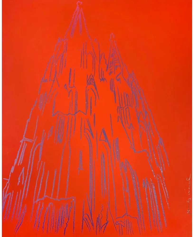 Zeefdruk Warhol - Cologne Cathedral IIB.362
