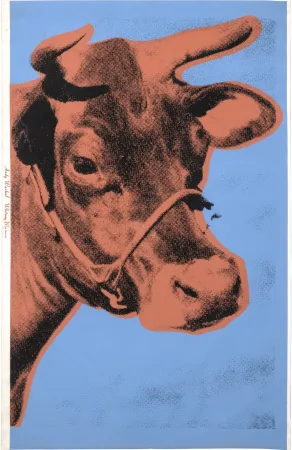 Zeefdruk Warhol - Cow II.11A