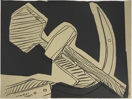 Zeefdruk Warhol - Hammer & Sickle
