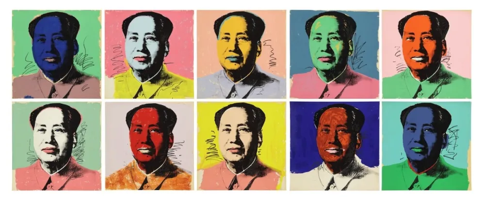 Zeefdruk Warhol - Mao Complete Portfolio