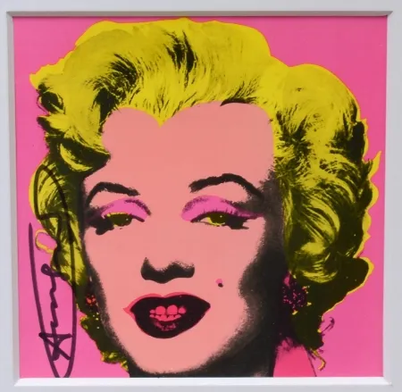 Zeefdruk Warhol - Marilyn
