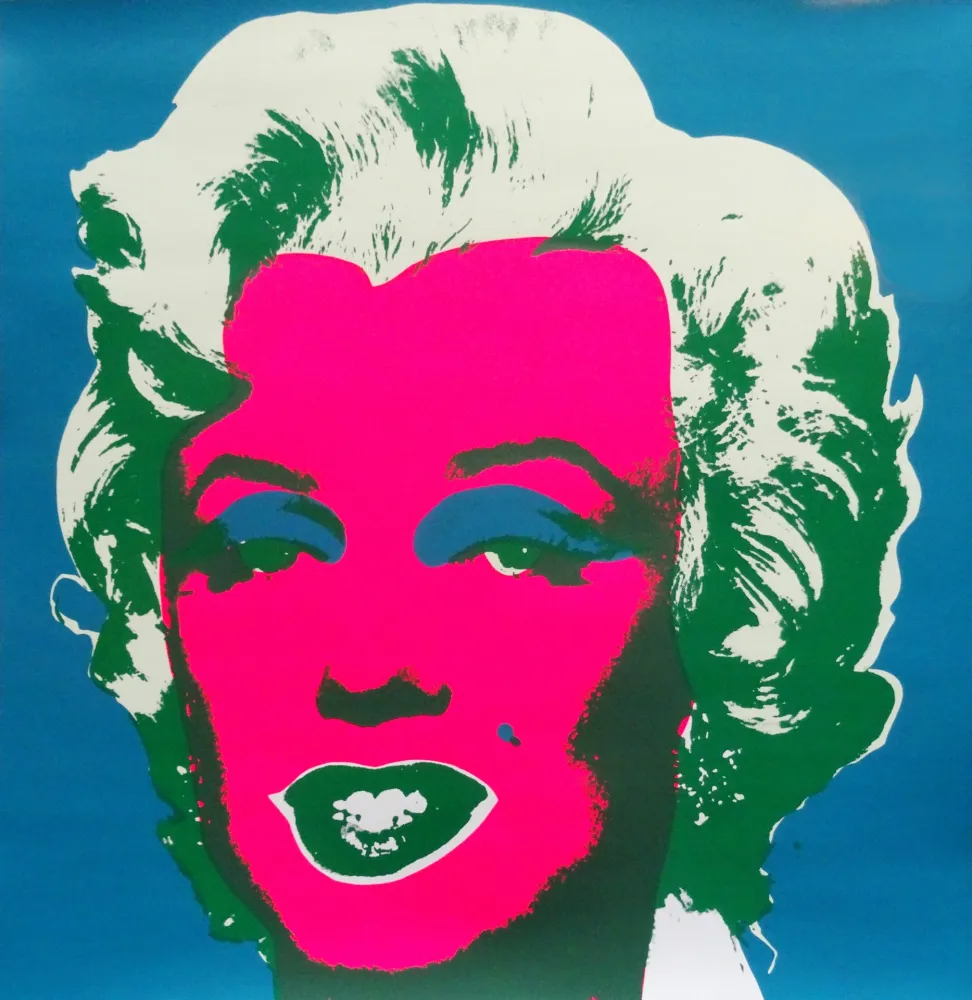 Zeefdruk Warhol - Marilyn