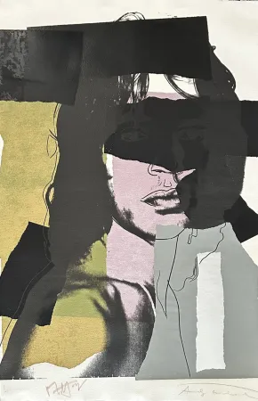 Zeefdruk Warhol - Mick Jagger (FS II.145)