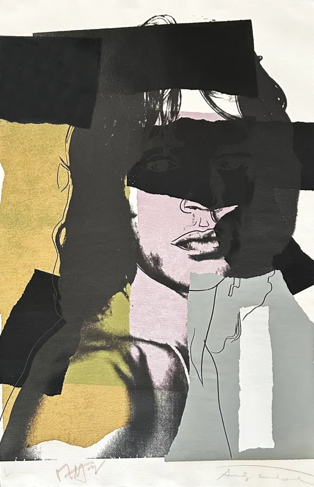 Zeefdruk Warhol - Mick Jagger (FS II.145)