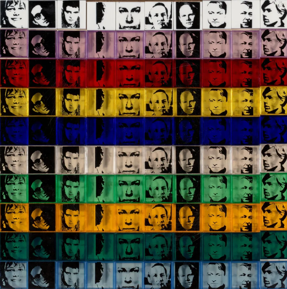 Zeefdruk Warhol - Portraits of the Artists (FS II.17)
