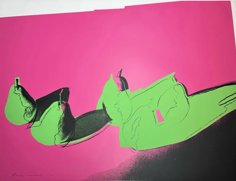 Zeefdruk Warhol - Space Fruit: Pears (FS II.203)