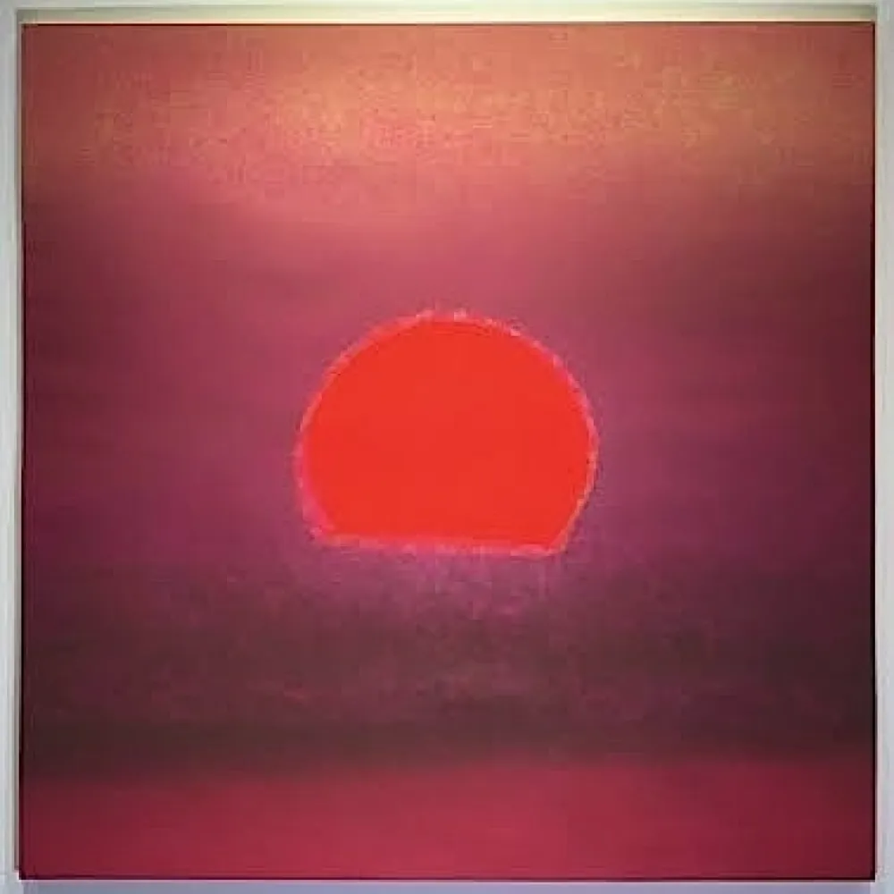 Zeefdruk Warhol - Sunset