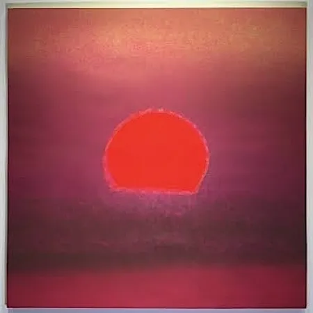 Zeefdruk Warhol - Sunset