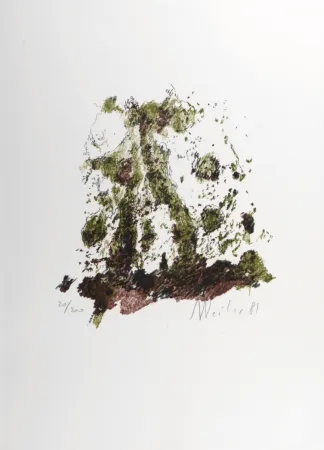 Lithografie Weiler - Composition, 1987 - Hand-signed