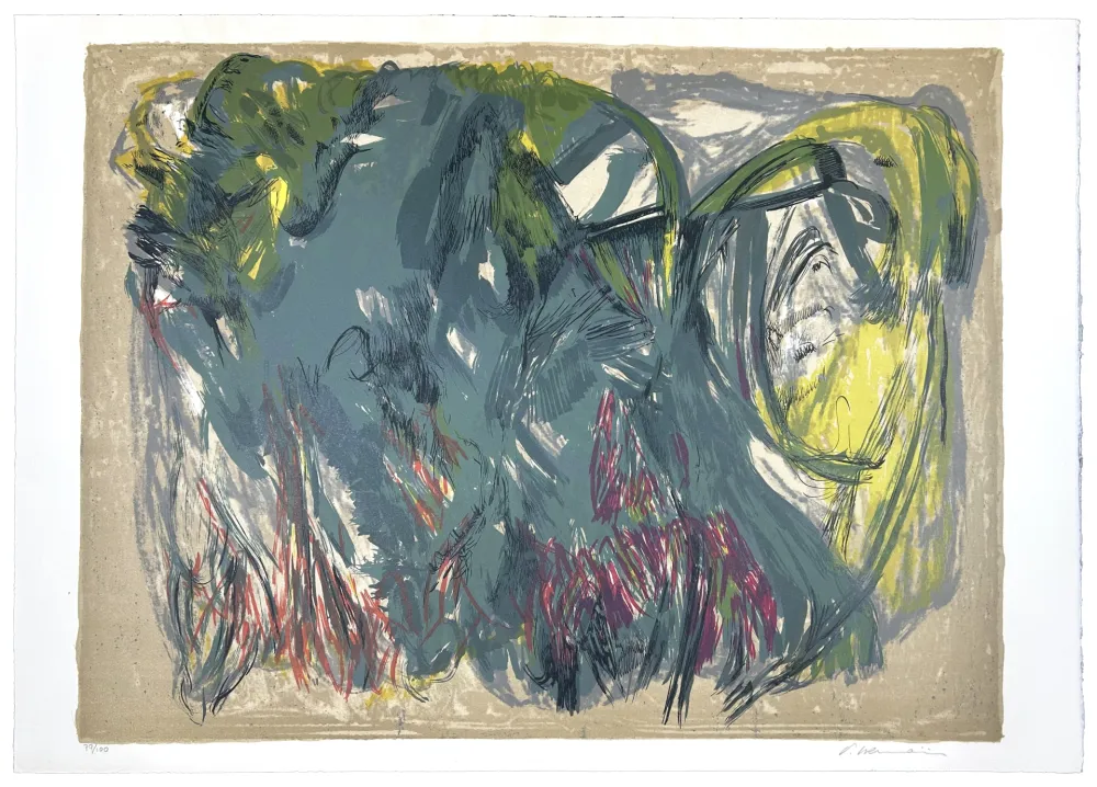 Lithografie Wemaere - Pour Jorn