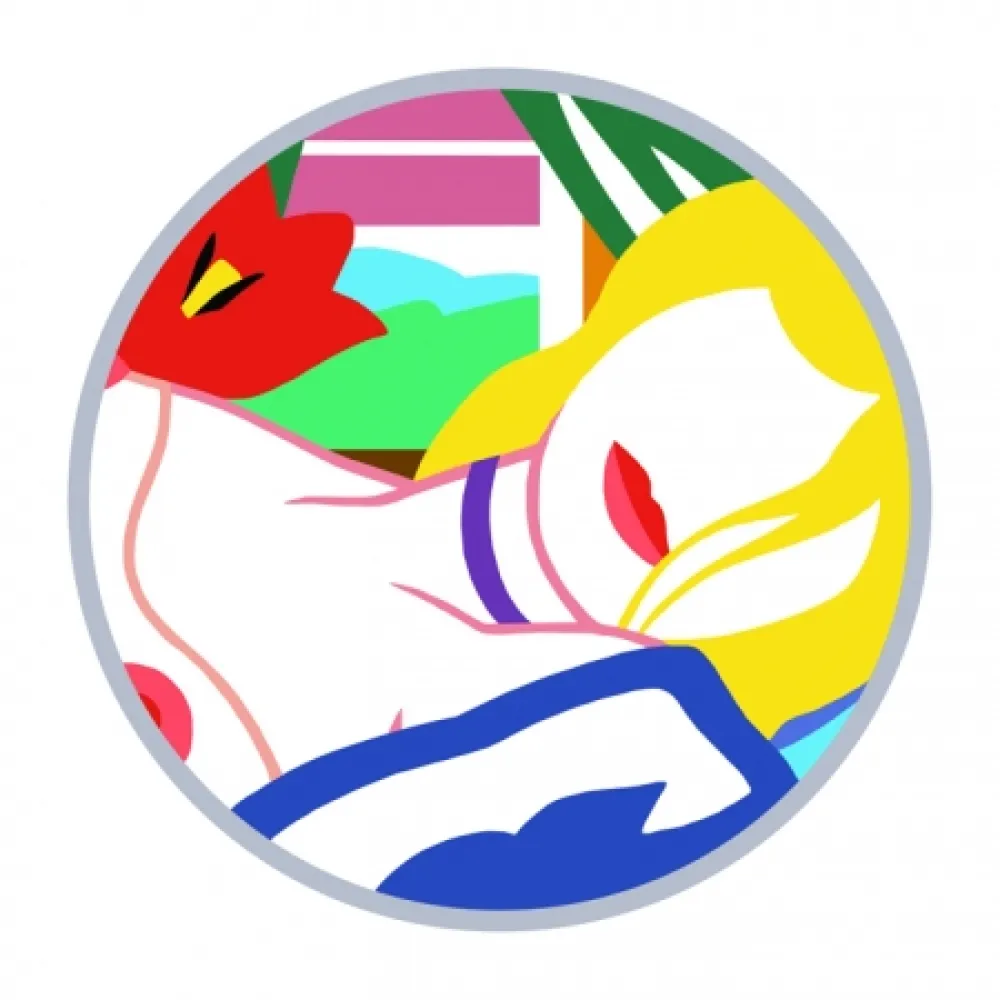 Zeefdruk Wesselmann - Blonde Vivienne