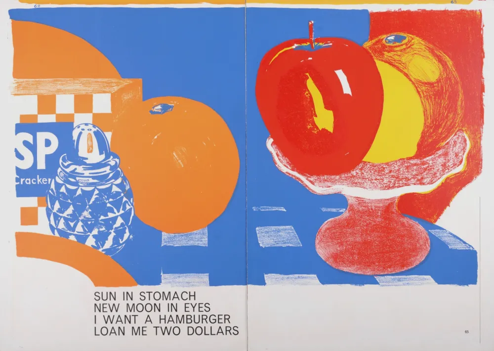 Lithografie Wesselmann - One Cent Life, 1964