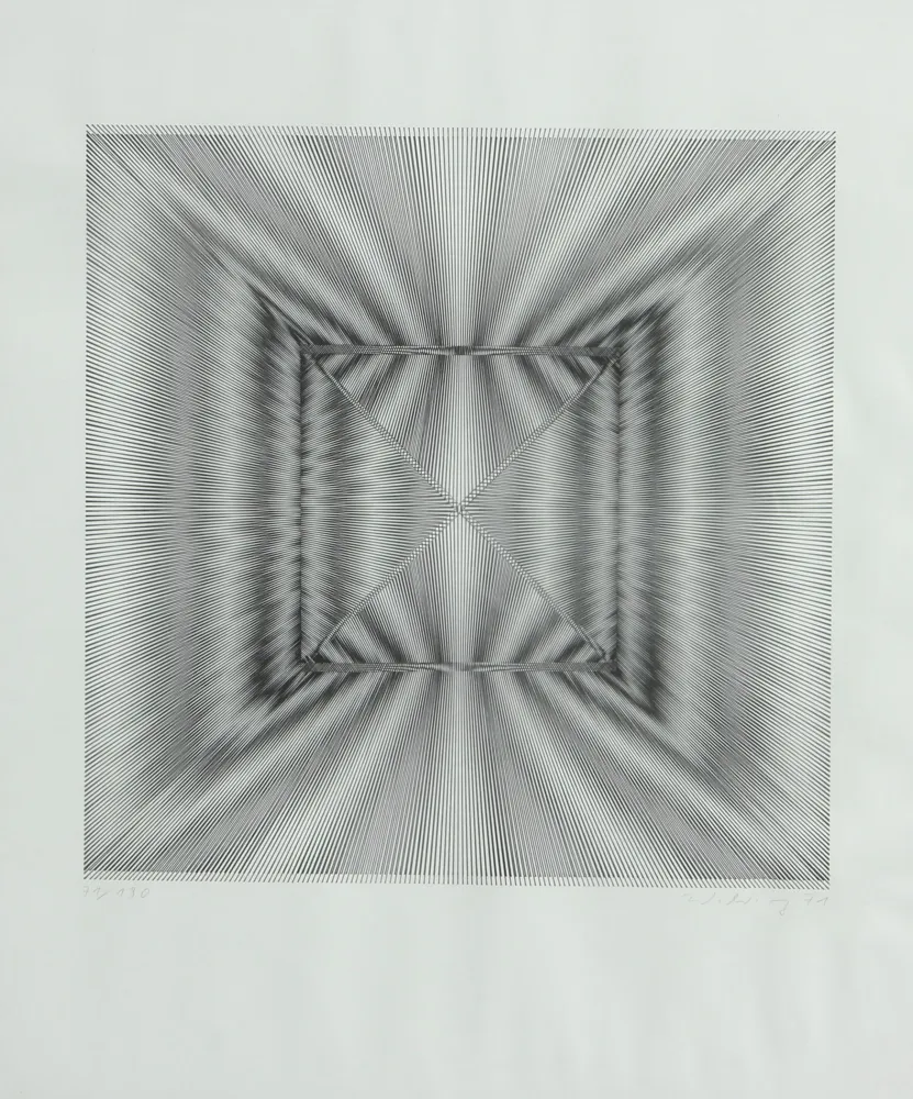 Lithografie Wilding - SENZA TITOLO