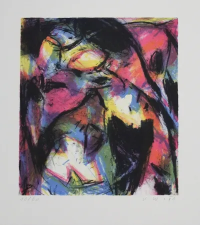 Lithografie Winter - Untitled