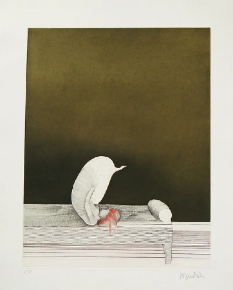 Ets En Aquatint Wunderlich - SofaFigur