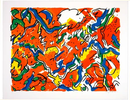 Lithografie Wyckaert - Colchiques euphoriques