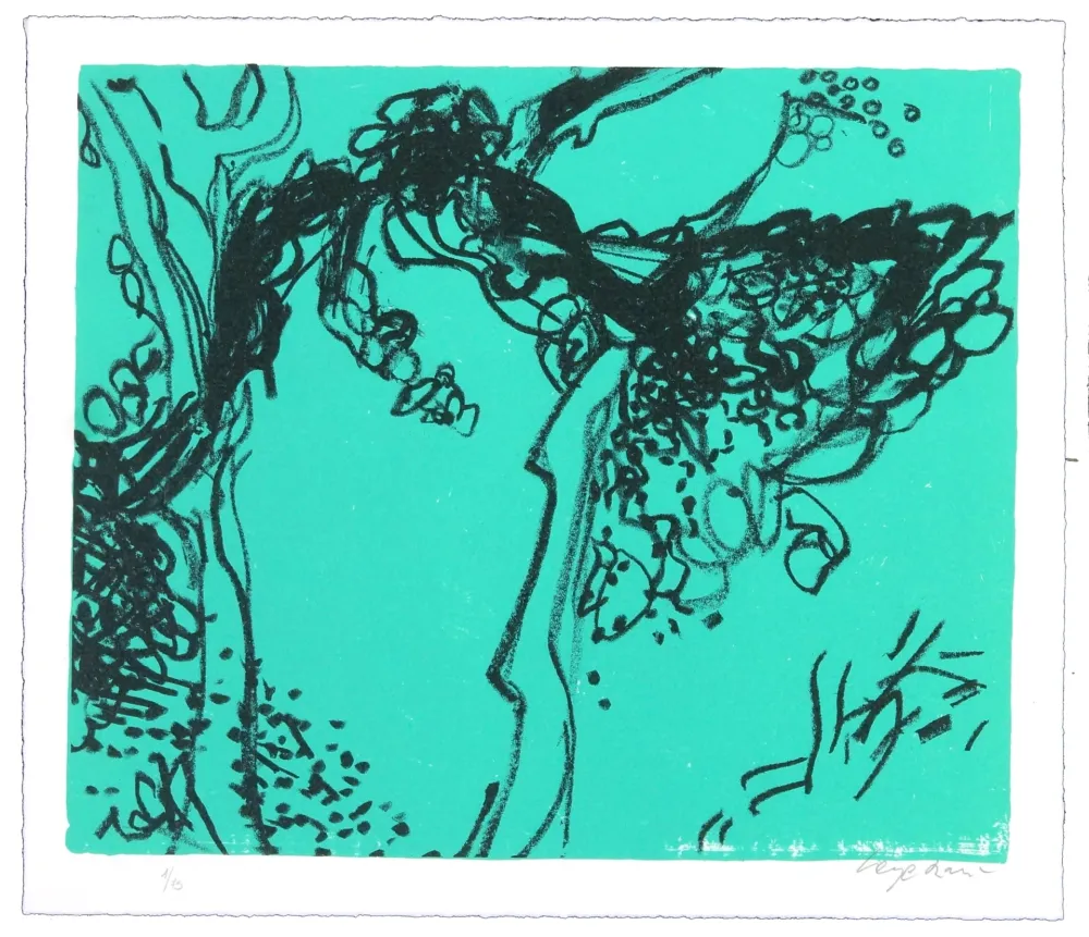 Lithografie Wyckaert - Epistle to the earl of Burlington 1