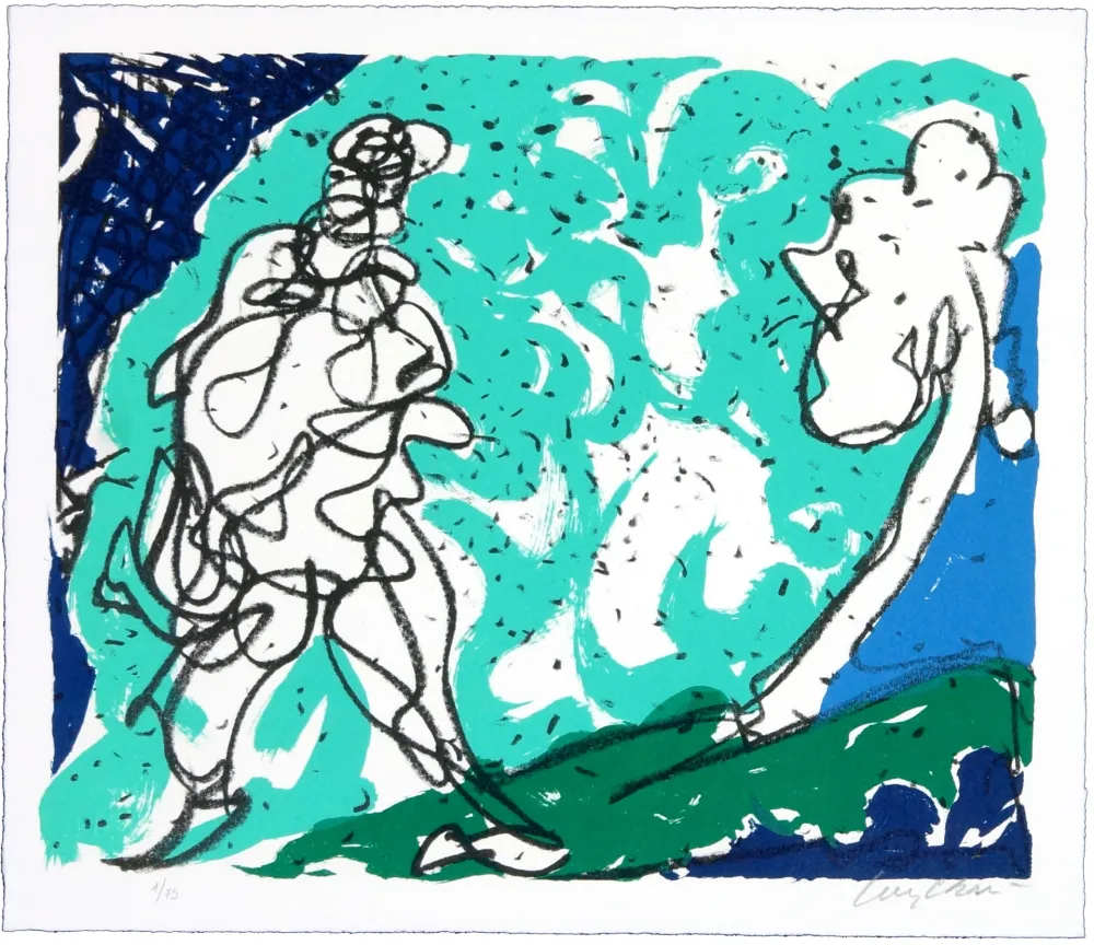 Lithografie Wyckaert - Epistle to the earl of Burlington 10