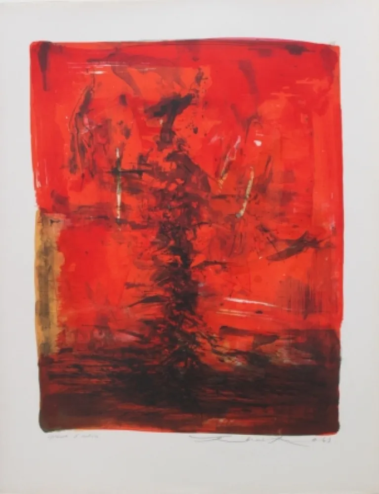 Lithografie Zao - Agerup 150