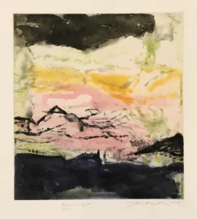 Ets En Aquatint Zao - Annonciation and Moments (386)